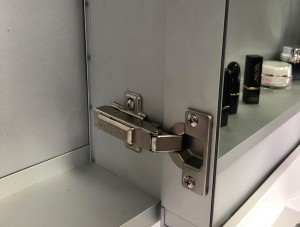 2022 Hot Sale Silver Smart Double Mirrored Aluminum Medicine Cabinet