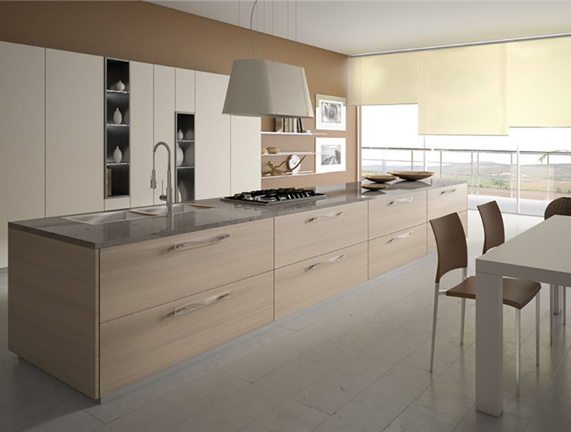 Free sample for Kitchen Pantry Storage Cabinet -
 2019 Trending Design Modular Stainless Steel Kitchen Furniture – Diyue