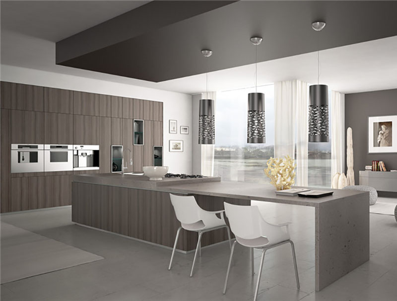 Good quality Home Kitchen Cabinets -
 Modern Design High End Stainless Steel Kitchen Cabinets – Diyue
