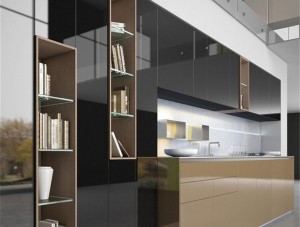 Australia Luxury Modern Stainless Steel Kitchen Cabinets
