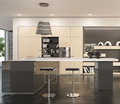 Kitchen Cabinet with Bar