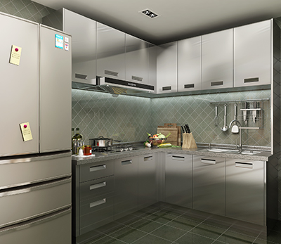 Simpleng Style Kitchen Cabinet