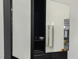 Factory-direkte ODM Double Mirrored Multi-funksjonele Aluminium Mirror Cabinet