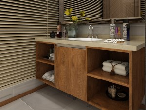 Customized Fashion Bathroom Vanity Furniture Cabinet